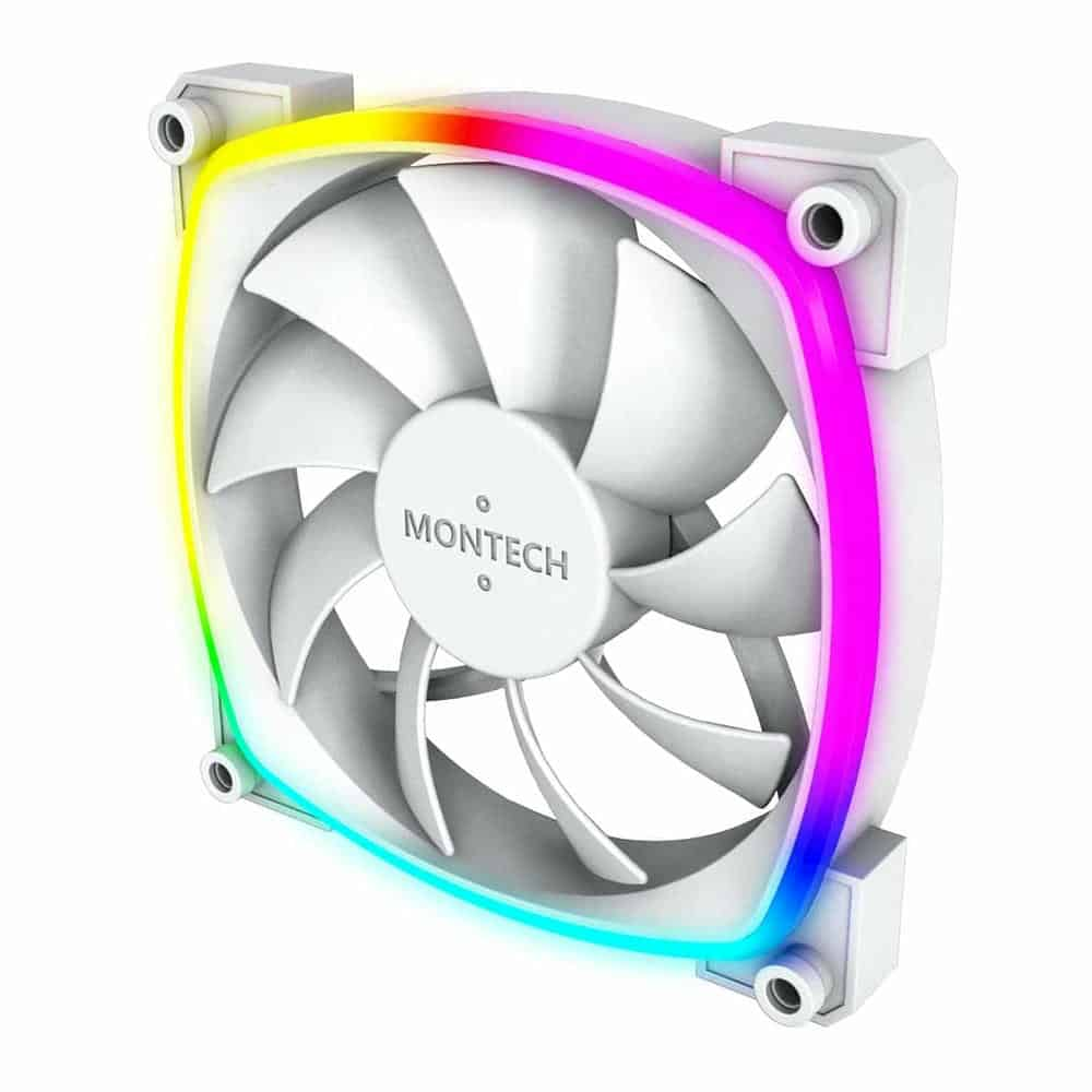 (image for) Montech AX120 PWM White 120mm ARGB Case Fan